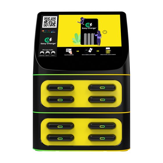 8-port shared cabinet Shared power bank