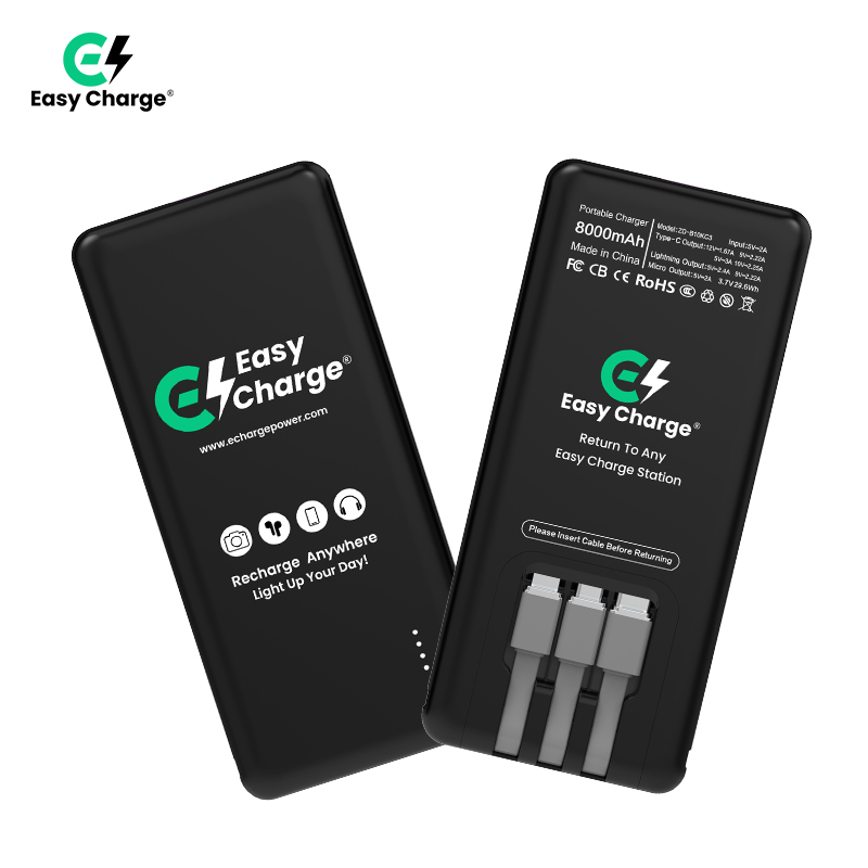Mobile phone charging station