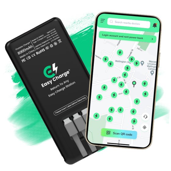EasyCharge Introduction to shared power banks